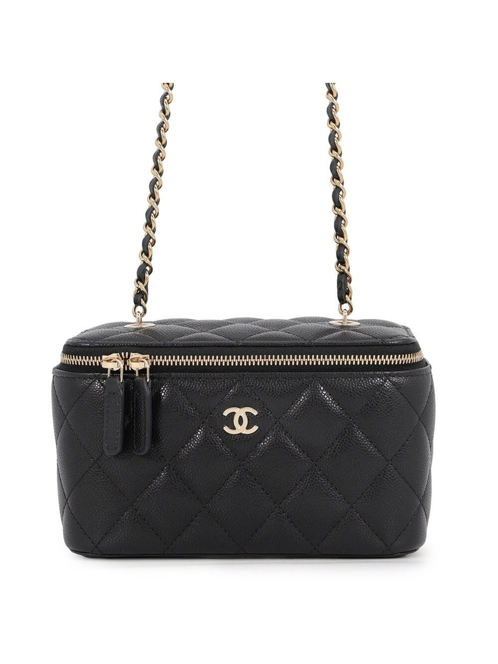 Chanel Classic Vanity Case With Chain #351153C42B